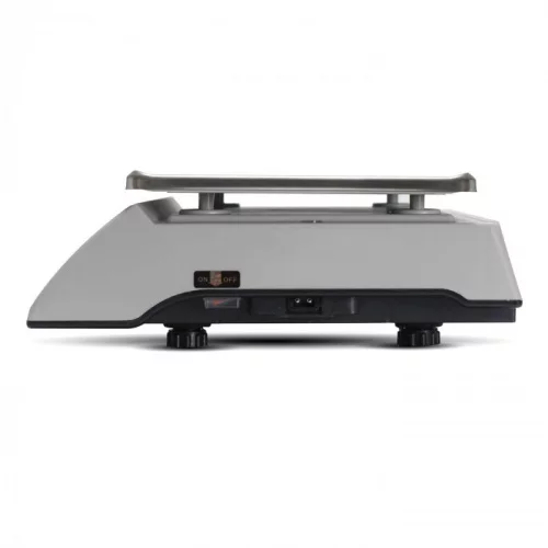 Торговые настольные весы M-ER 327 AC-32.5 "Ceed" LCD Белые - MERTECH фото 3 Торговые настольные весы M-ER 327 AC-32.5 "Ceed" LCD Белые общий вид фото 3