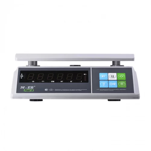 Порционные настольные весы MERTECH M-ER 326 AFU-32.1 "Post II" LED USB фото 2 Порционные настольные весы MERTECH M-ER 326 AFU-32.1 "Post II" LED USB общий вид фото 2
