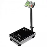 Напольные весы MERTECH M-ER 335 ACLP-300.50/100 «TURTLE» с расчетом стоимости товара LCD