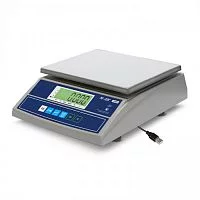 Фасовочные настольные весы MERTECH M-ER 326 AFL-15.2 "Cube" c USB-COM LCD