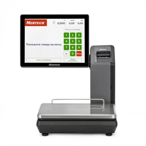 Весы с печатью этикеток MERTECH M-ER 725 PM-32.5 фото 2 Весы с печатью этикеток MERTECH M-ER 725 PM-32.5 общий вид фото 2