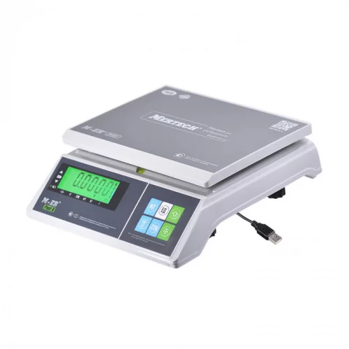Порционные настольные весы MERTECH M-ER 326 AFU-15.1 "Post II" LCD USB Порционные настольные весы MERTECH M-ER 326 AFU-15.1 "Post II" LCD USB общий вид