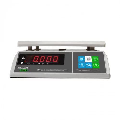 Порционные весы MERTECH M-ER 326 AFU-32.1 "Post II" LED USB-COM общий вид фото 2