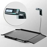 Низкопрофильные весы с печатью этикеток 4D-LA-10/10-1500-RL