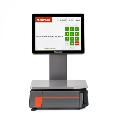 Весы с печатью этикеток MERTECH M-ER 727 PM-15.2 фото 2 Весы с печатью этикеток MERTECH M-ER 727 PM-15.2 общий вид фото 2