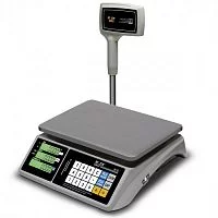 Торговые настольные весы MERTECH M-ER 328 ACPX-32.5 "TOUCH-M" LCD