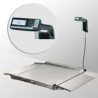 Низкопрофильные весы с печатью этикеток 4D-LA.S-15/12-1000-RL