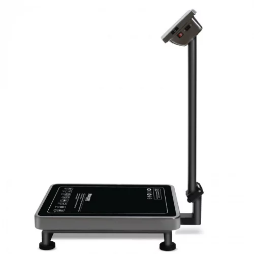 Напольные весы MERTECH M-ER 335 ACLP-150.20/50 «TURTLE» с расчетом стоимости товара LED общий вид фото 4