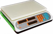Торговые весы ВР4900-30-2Д-ДБ 12