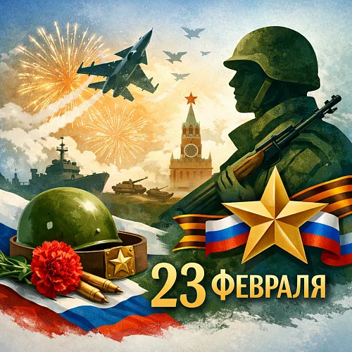 С Днем защитника Отечества!