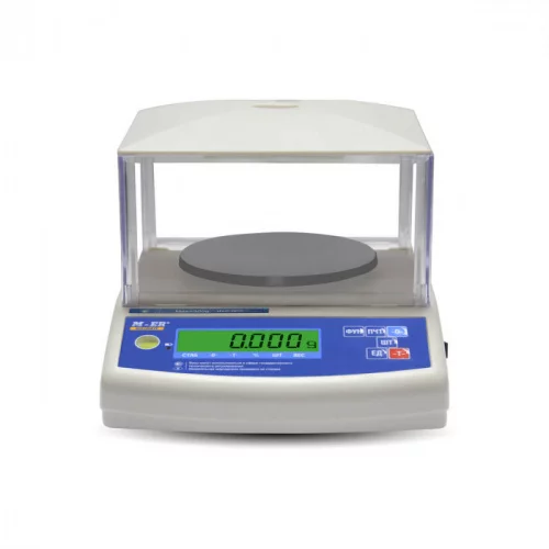 Лабораторные весы M-ER 122 ACFJR-300.01 "ACCURATE" LСD общий вид фото 2